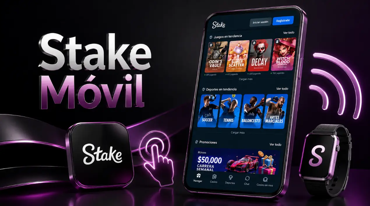Stake app y acceso desde el celular