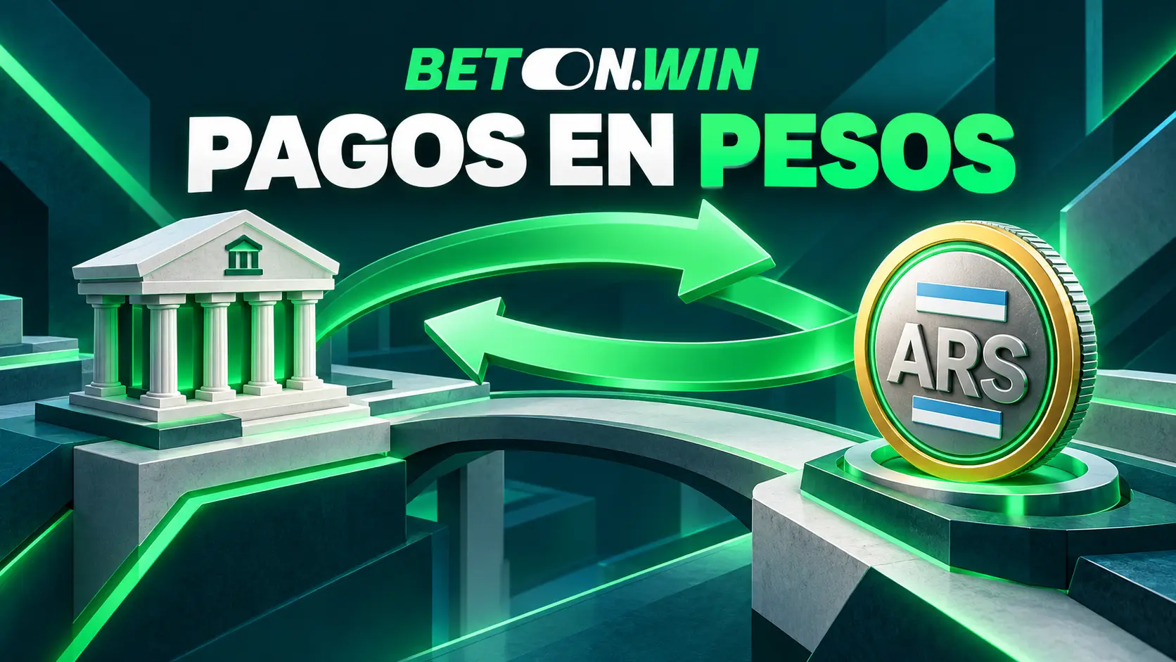 Depósitos en pesos y pagos con Mercado Pago en BetOnWin