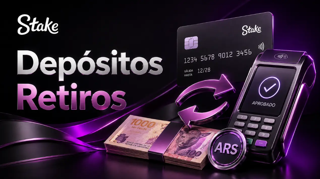 Depósitos y retiros en casino Stake